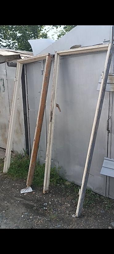 Распашные ворота: Металлические распашные ворота для гаража/хозяйственного помещения. - — 5