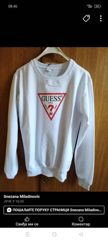 Women's Sweatshirts: Color - White