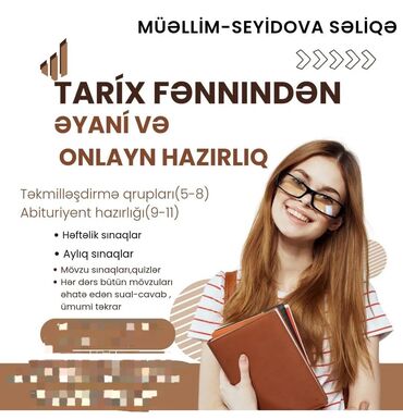 репетитор по информатике: Repetitor, Tarix, Rus dili, Azərbaycan dili, İmtahanlara hazırlıq, Abituriyent hazırlığı