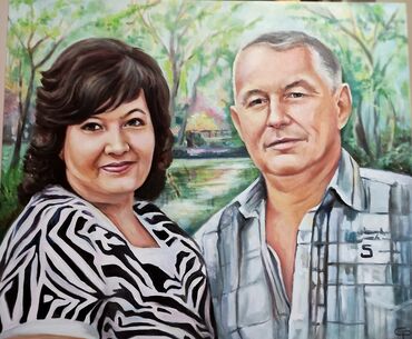 Другие услуги: Портрет маслом на заказ, картина по фото, портрет живопись, авторская — 10