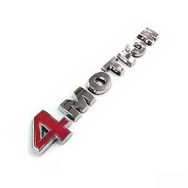 Auto delovi, gume i tjuning: Samolepljiv znak natpis VW 4 motion. Samolepljiv znak 4 motion za VW — 7