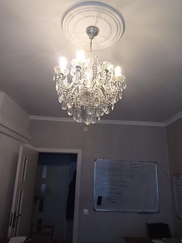 İşıqlandırma: Çılçıraq, 10 və daha çox lampa, Xrustal — 2