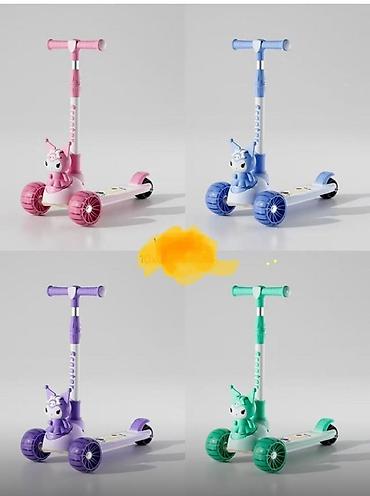 Детские самокаты: Детский самокат, Трёхколёсный — 71