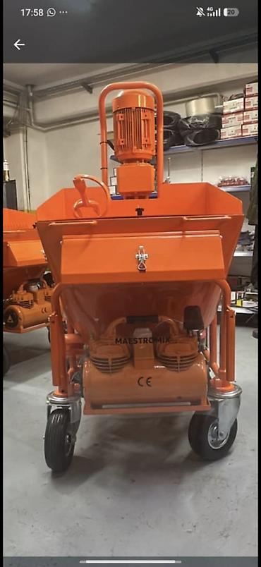 ремонт кылыш керек: Штукатурная станция MAESTROMIX XL / 380V - Профессиональная машинка — 2