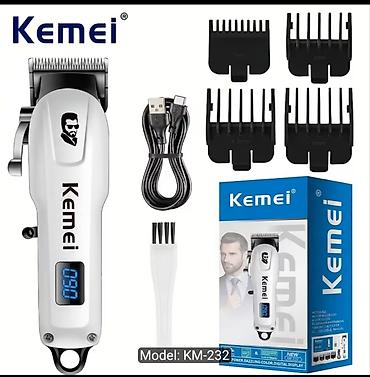 maşın tozsoran: Kemei saç və saqqal kəsici – Model: KM-232 - Rəqəmsal LED ekran — 1