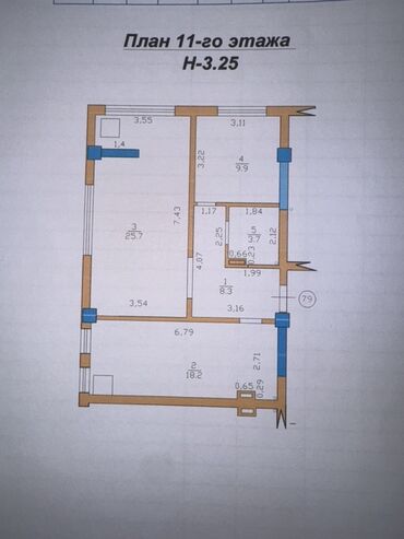 продам 4 квартиру: 2 ком кв