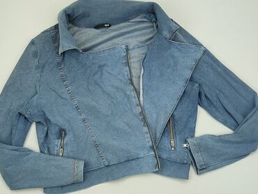 Куртки: Джинсова куртка жіноча, H&M, L, стан - Хороший
