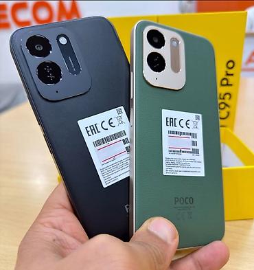 iphone mega max: Poco C95 Pro 6/128GB 450AZN Poco C95 Pro 8/256GB 520AZN Alış zamanı — 1
