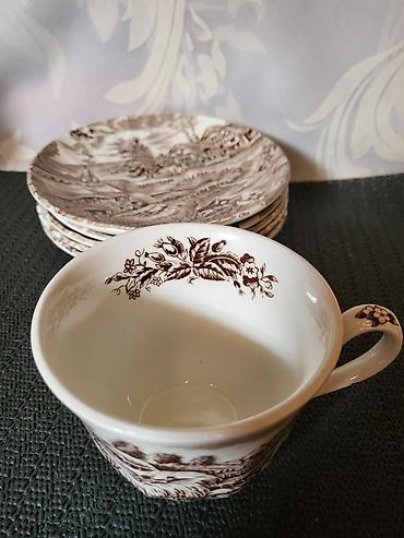 Ostali antikviteti: Solje engleske za kafu,caj Ironstone iz 70ih.god. Engleske solje — 12