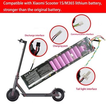 зарядка для гироскутер: Литиевая батарея для электросамокатов Xiaomi Scooter 1S/M365. Данная