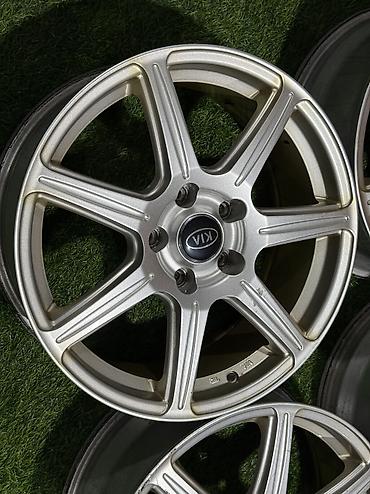 Диски: Литые Диски R 17 Kia, Комплект, отверстий - 5, Б/у — 5