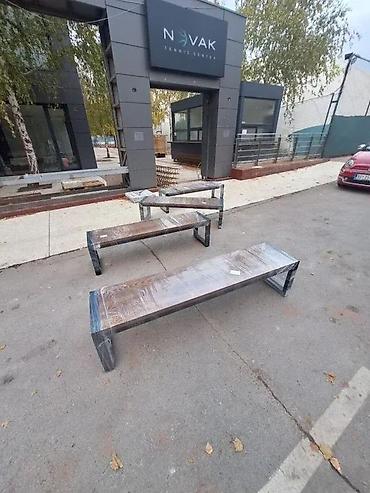 Ostali nameštaj: KLUPE ZA SVLAČIONICU IZRADA PO MERI X89 | Kontakt telefon 06******** — 6