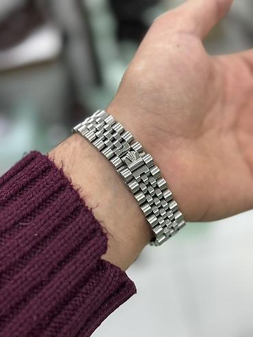 almaniyada saat: Yeni, Qol saatı, Rolex, rəng - Gümüşü — 2
