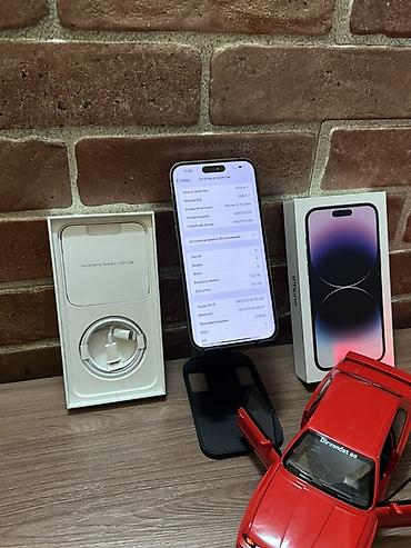 Apple iPhone: IPhone 14 Pro Max, Б/у, 1 ТБ, Deep Purple, Коробка, 75 % — 7