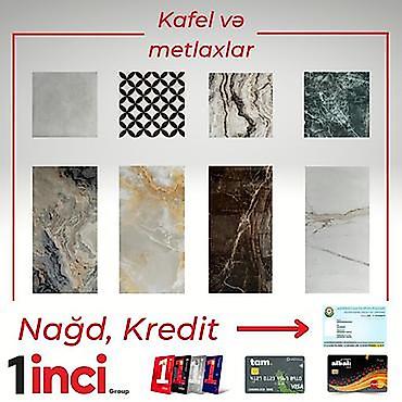 ən ucuz kafel: Kafel və metlax – 60x60 sm Məhsul: - Müxtəlif dizayn və rənglər — 1