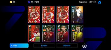 Kolleksiya kartları: EFootball hesabı – güclü komanda və zəngin kart kolleksiyası - — 12