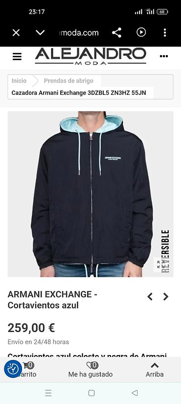 kişi pencəyi: Kurtka, Vetrovka, Payız, Armani Exchange, L — 9
