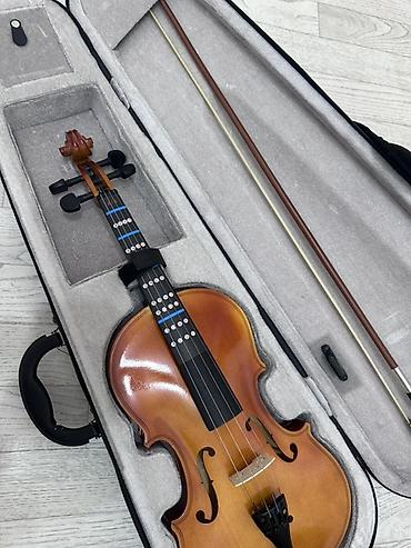 Музыкалык аспаптар: 🎻 Продаю скрипку Elvira (4/4) б/у для любителей Инструмент б/у, в — 1