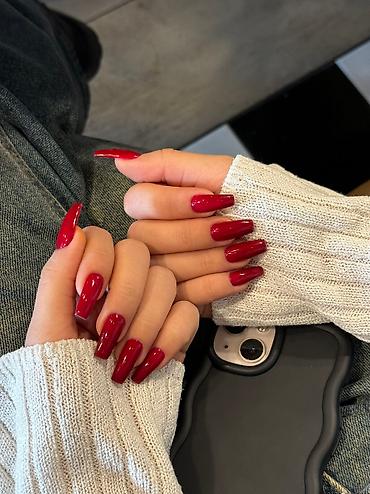 Маникюр, педикюр: Ремонт сломаных ногтей, Снятие, Выравнивание, Маникюр, Услуга в 4 руки, С выездом на дом — 5