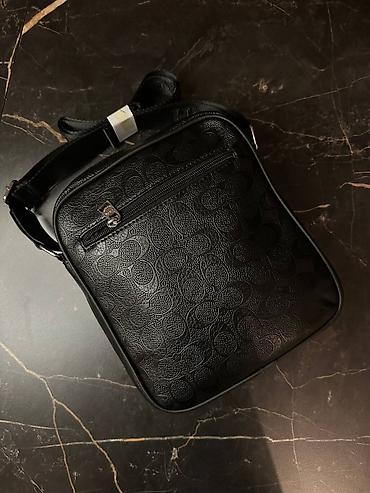 smart folio: Классическая сумка, Coach, США, Материал: Натуральная кожа, Множество карманов, Мужские, Новый — 2