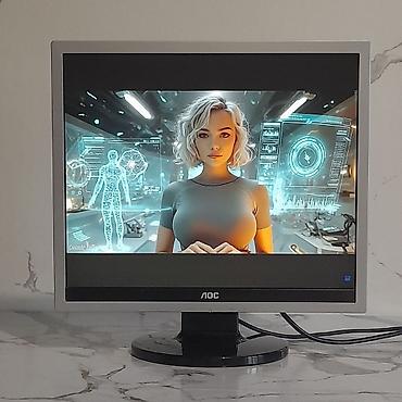 Мониторы: Монитор, AOC, Б/у, LCD, 19" - 20" — 10