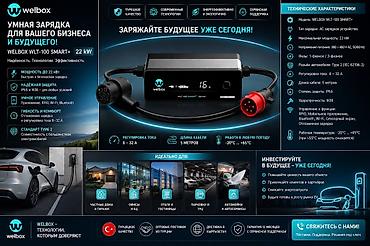 5 htp: Welbox WLT-100 SMART+ — умная мобильная зарядка для электромобилей (до — 1
