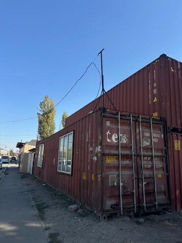 продаю дом дордой моторс: Продаю Торговый контейнер, Рынок Кудайберген, 40 тонн