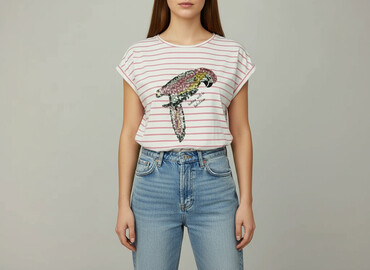 t shirty printing near me: Mohito, Футболка жіноча, розмір S