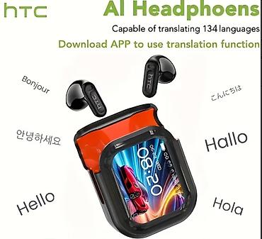 irsad qulaqliq: Yeni Simsiz (Bluetooth) Qulaqcıqlar, HTC, rəng - Qara — 3