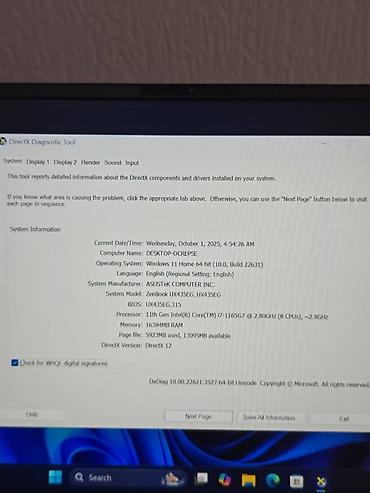 asus i7: ASUS ZenBook 14 UX435EG noutbuk - Prosessor: 11-ci nəsil Intel Core — 2
