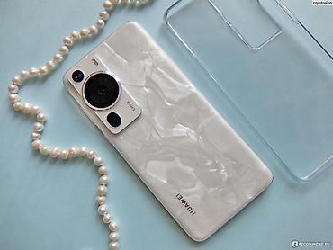 телефон ацфон: Huawei P60 Pro, Б/у, 256 ГБ, цвет - Белый — 1