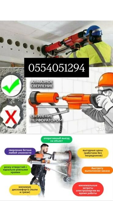 бетона бур: Алмазное сверление отверстий в бетоне и железобетоне. Что выполняем