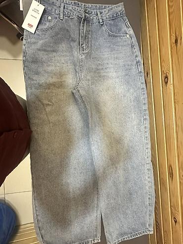wash: Юбка, Модель юбки: Карандаш, Миди, Джинс, Высокая талия — 1