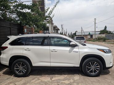 тойота гибрид: Toyota Highlander: 2019 г., 3.5 л, Автомат, Гибрид, Жол тандабас