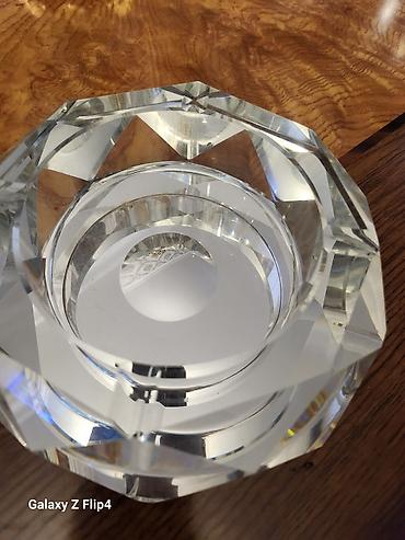 bloom siqaret: Kristal külqabı - Material: büllur/kristal şüşə - Forma: çoxüzlü — 2