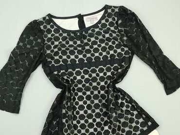 czarne ażurowe bluzki: Блуза жіноча, L, стан - Дуже гарний