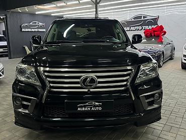 590: Lexus LX: 2012 г., Автомат, Бензин, Внедорожник — 2