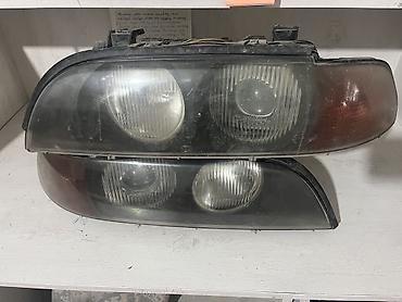 hell: Пара передних фар Hella для BMW 5-Series E39 (дорестайлинг — 1