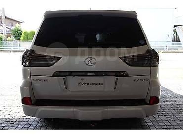 black: Накладка Стоп Сигнала Lexus LX570 LX450 Black Vision — 10