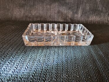 Činije: Kristalna nova Zajecar posuda iz 70ih. Posuda Zajecar. na sredini — 1