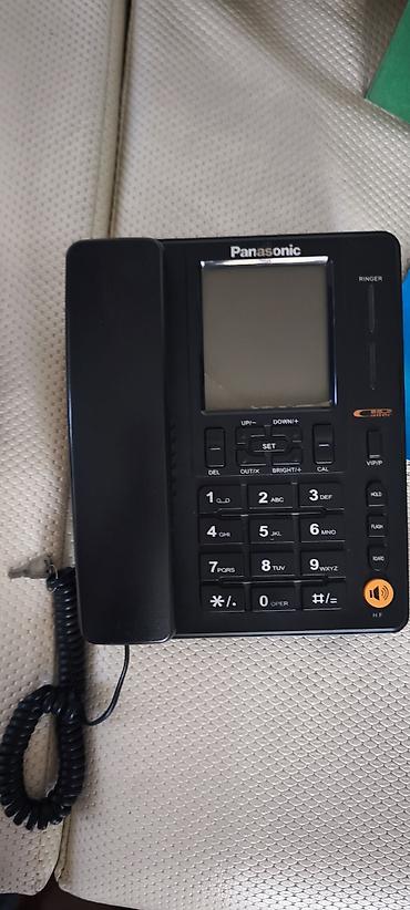 Stasionar telefonlar: Stasionar telefon Panasonic, Simli, Ehtiyat hissələri kimi — 3