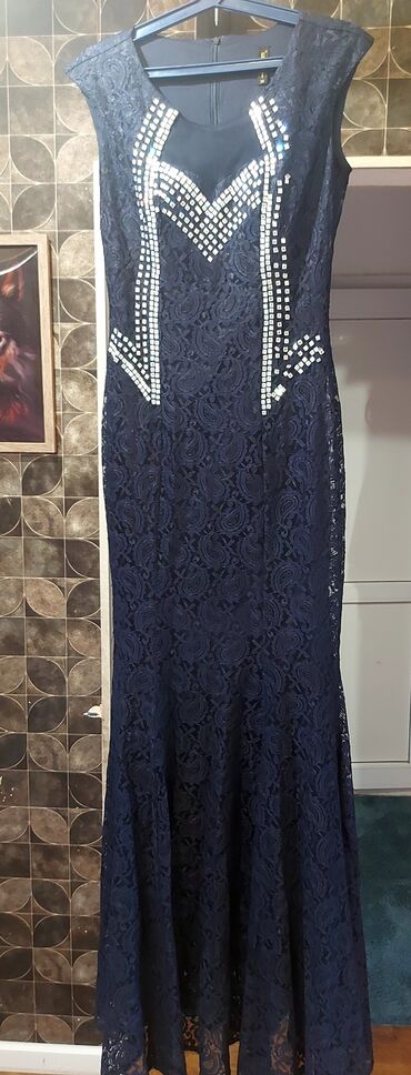 kupurlu donlar: Вечернее платье, Макси, XL (EU 42)