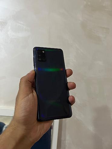 samsung telifon: Samsung Galaxy A31, 64 GB, rəng - Mavi, Sensor — 9