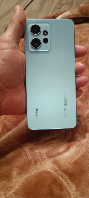 xiomi redmi 8: Redmi Note 12, 128 GB, rəng - Göy, Sensor, Barmaq izi, İki sim kartlı