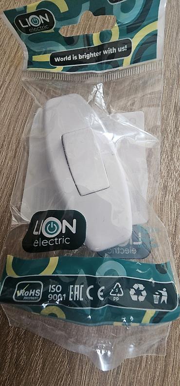 argb controller: Переключатель для бра LION electric (Arapuar), промежуточный, белый - — 3