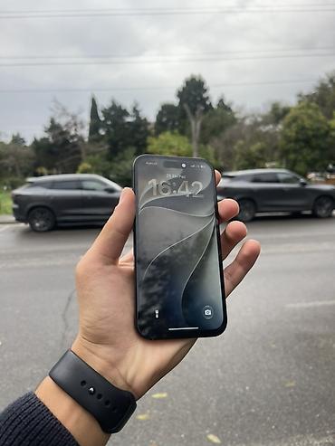 iphone 15 ekrani: IPhone 15, 128 GB, Qara, Face ID — 2