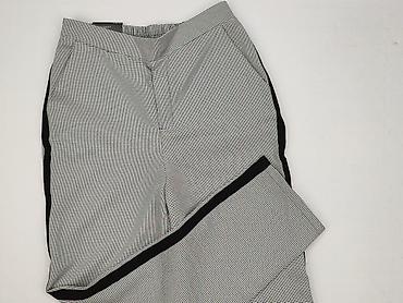czarne cargo pull and bear: Peacocks, Spodnie materiałowe damskie, rozmiar M — 1