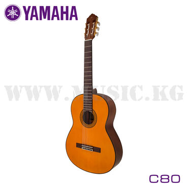 хорошая гитара для начинающих: Гитара классическая Yamaha C80 Yamaha выпускает широкую гамму