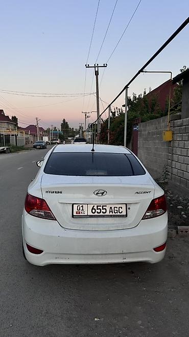 тонировка шторка: Hyundai Accent: 2011 г., 1.6 л, Механика, Бензин, Седан — 2