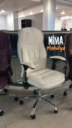 Ofis və oyun kresloları: Yeni, Təkərli, Qolları tənzimlənir, Dəri — 21